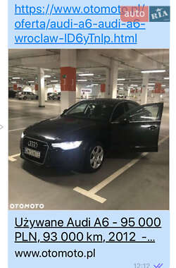 Седан Audi A6 2012 в 
