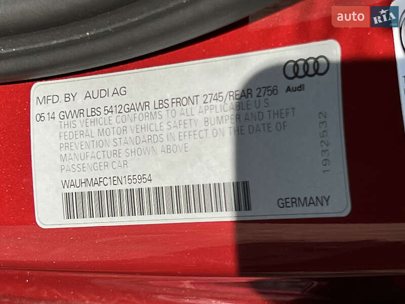 Седан Audi A6 2014 в Луцке