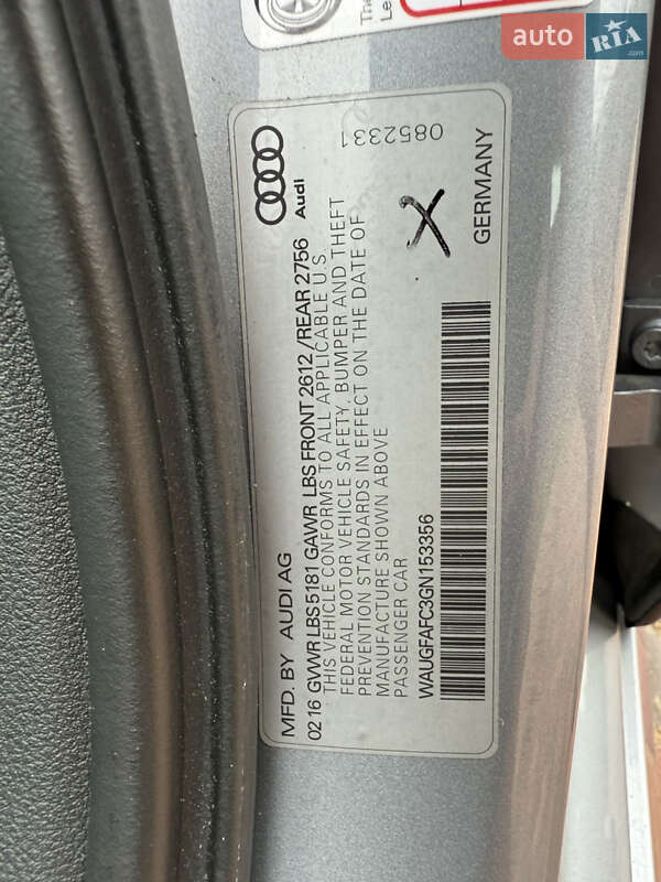 Седан Audi A6 2016 в Житомире