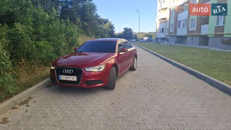 Седан Audi A6 2013 в Полтаві