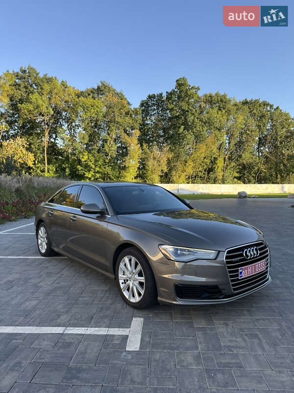 Седан Audi A6 2016 в Луцке фото Седан Audi A6 2016 в Луцке