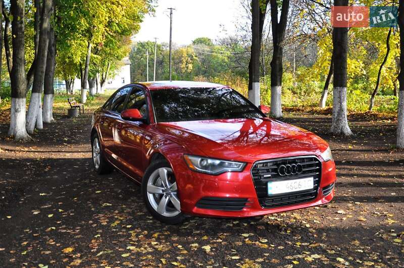 Седан Audi A6 2012 в Полтаві