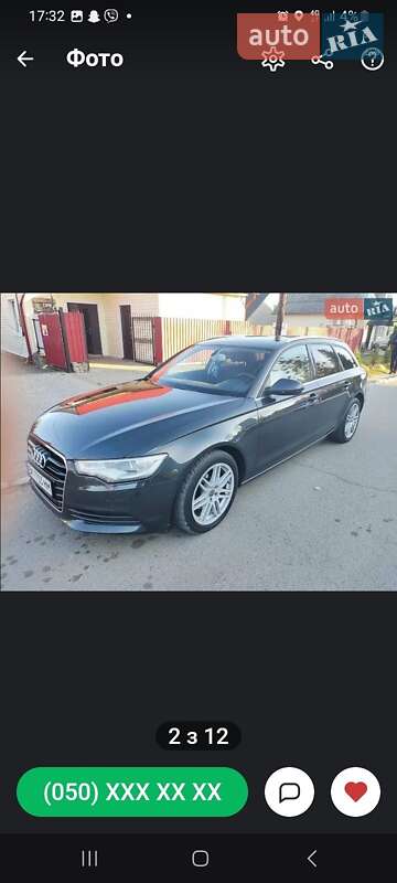 Универсал Audi A6 2012 в Вараше