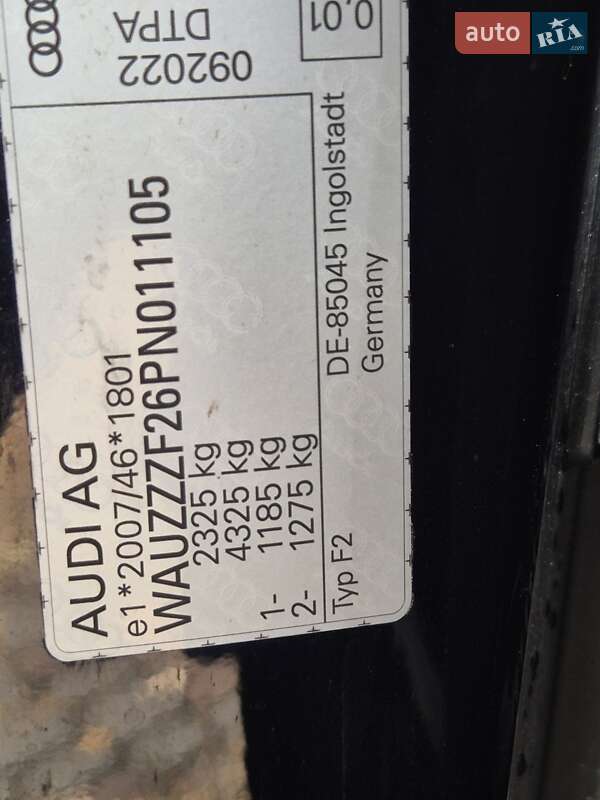 Седан Audi A6 2022 в Стрые