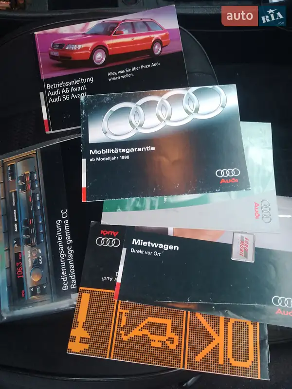 Универсал Audi A6 1996 в Киеве документ 2 фото Универсал Audi A6 1996 в Киеве документ