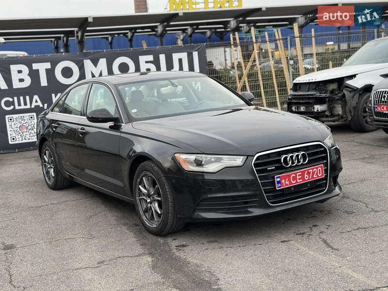 2014 Audi A6, VIN WAUGFAFC0EN101003:plate — фото 1 (autoria)