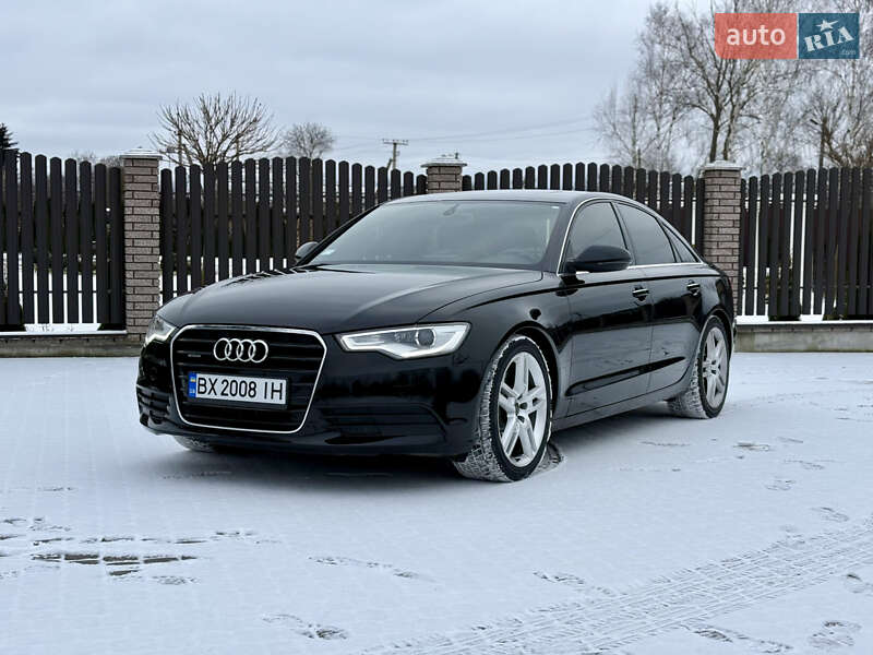 2014 Audi A6, VIN WAUGFAFC7FN026043:plate — photo 1 (autoria)