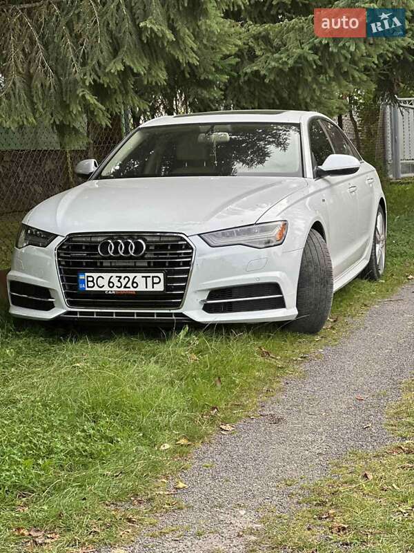 2015 Audi A6, VIN WAUGFAFC3GN114413:plate — фото 1 (autoria)