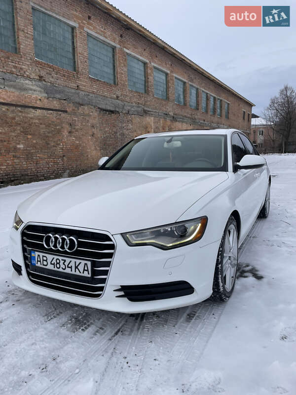 2013 Audi A6, VIN WAUGFAFCSEN079824:plate — фото 1 (autoria)