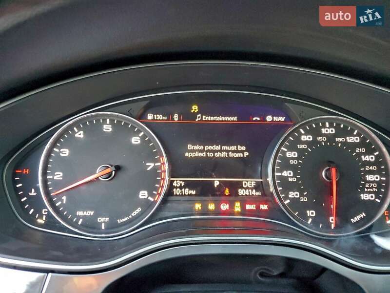 Седан Audi A6 2016 в Полтаве