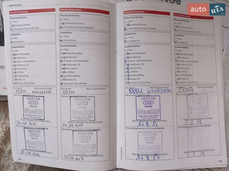 Универсал Audi A6 2016 в Коломые