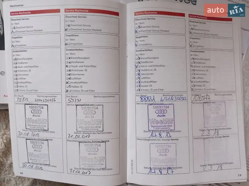 Универсал Audi A6 2016 в Коломые документ