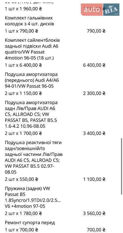 Универсал Audi A6 2000 в Ровно