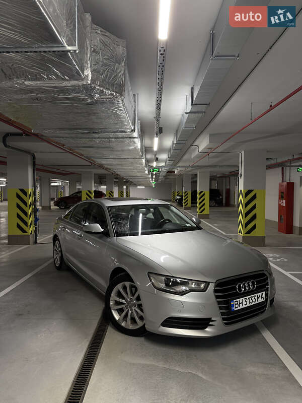 2012 Audi A6, VIN WAUGFAFC9DN004168:plate — фото 1 (autoria)