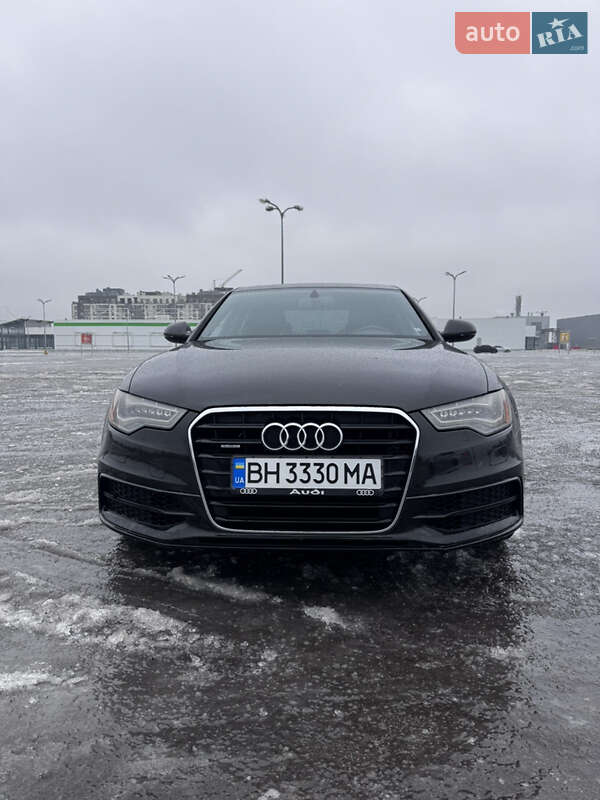 2014 Audi A6, VIN WAUFGAFC8FN019062:plate — фото 1 (autoria)