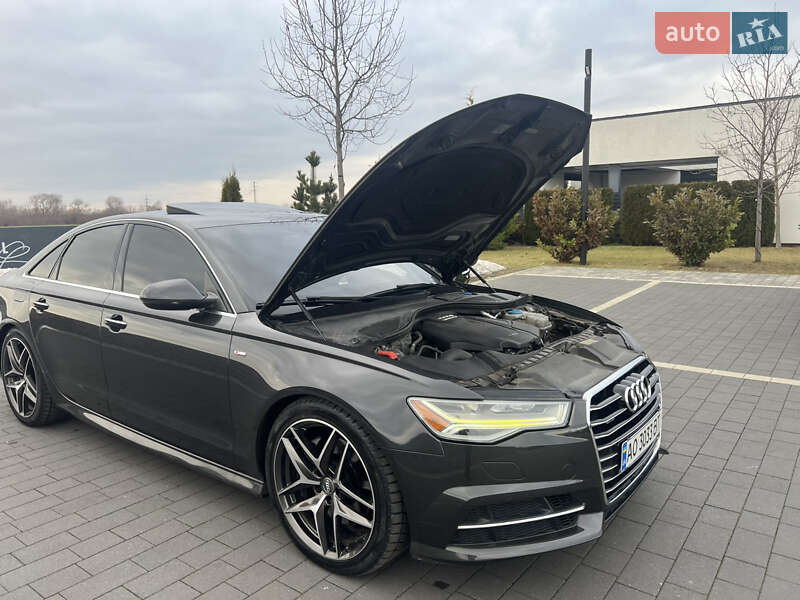 2015 Audi A6, VIN WAUGFAFC3GN067433:plate — фото 1 (autoria)