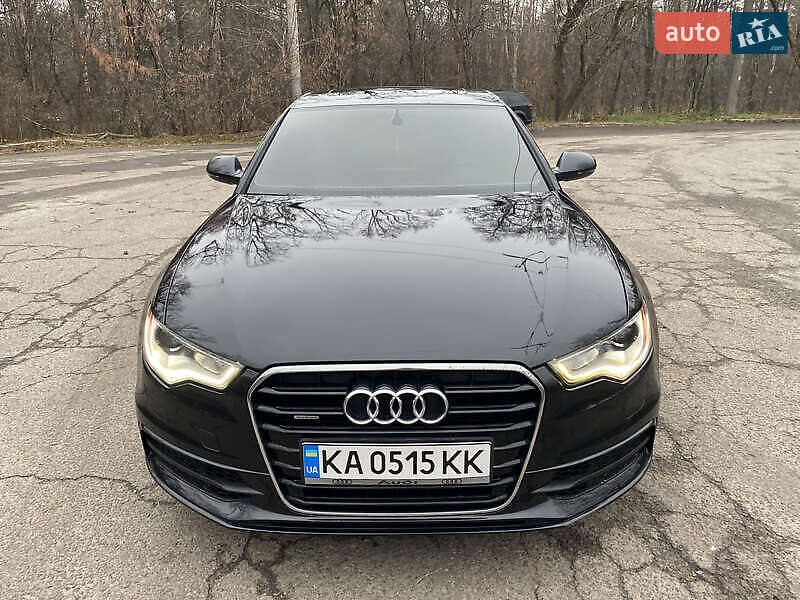 2014 Audi A6, VIN WAUFGAFC4FN013257:plate — фото 1 (autoria)