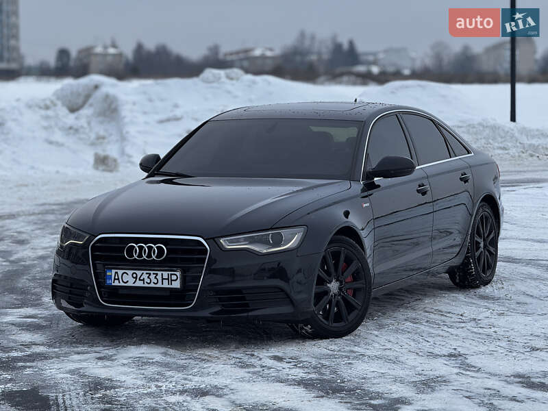 2013 Audi A6, VIN WAUGGAFC5DN112073:plate — фото 1 (autoria)
