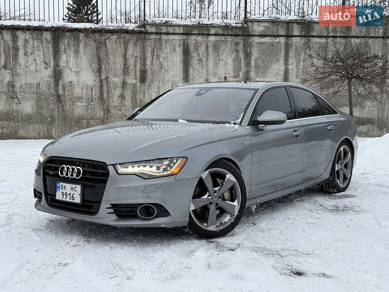 2014 Audi A6, VIN WAUHGAFCXFN010808:plate — фото 1 (autoria)