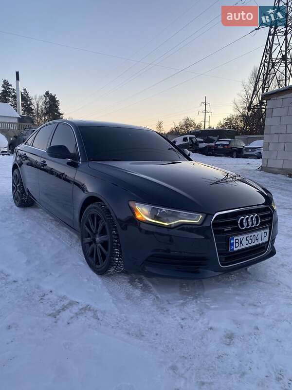 2012 Audi A6, VIN WAUGFAFC3DN081697:plate — фото 1 (autoria)
