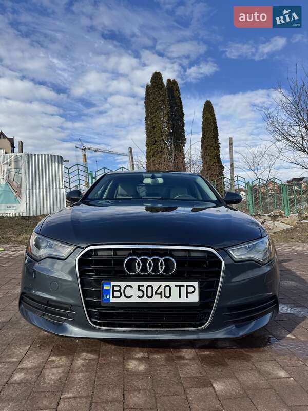 2014 Audi A6, VIN WAUDFAFC5FN033575:plate — фото 1 (autoria)