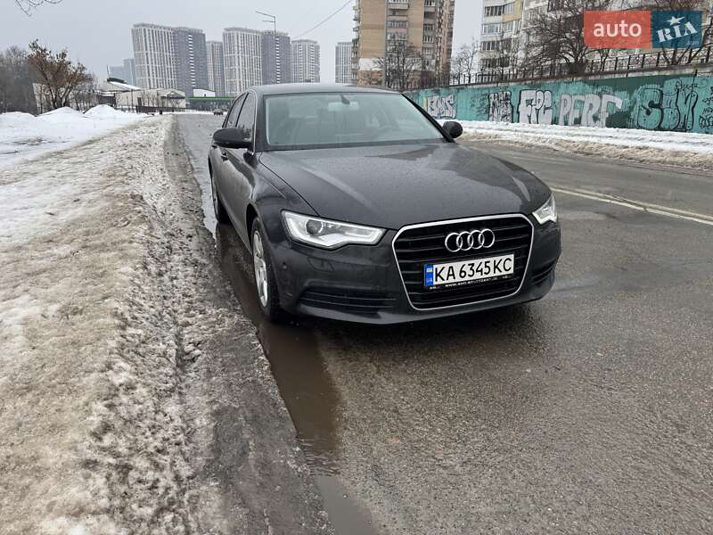 2013 Audi A6, VIN WAUZZZ4G7DN137757:plate — фото 1 (autoria)