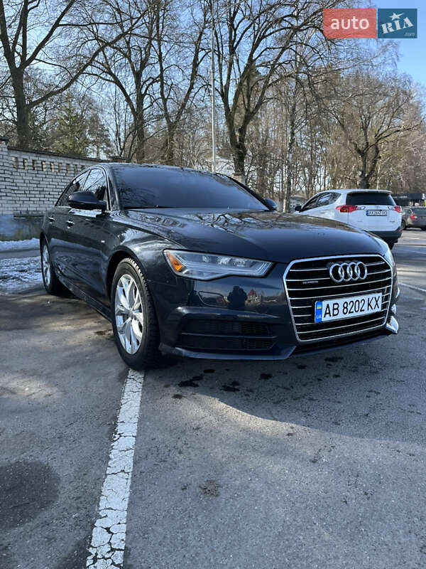 2017 Audi A6, VIN WAUG8AFC2JN013056:plate — photo 1 (autoria)