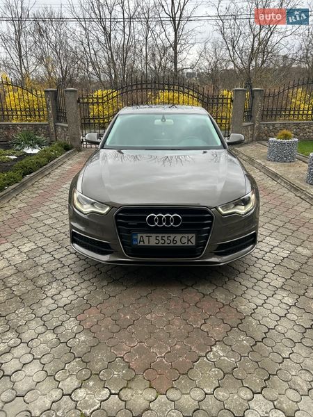 2014 Audi A6, VIN WAUFGAFC9FN002254:plate — фото 1 (autoria)