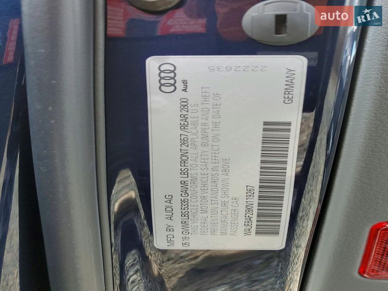 Седан Audi A6 2019 в Тернополе