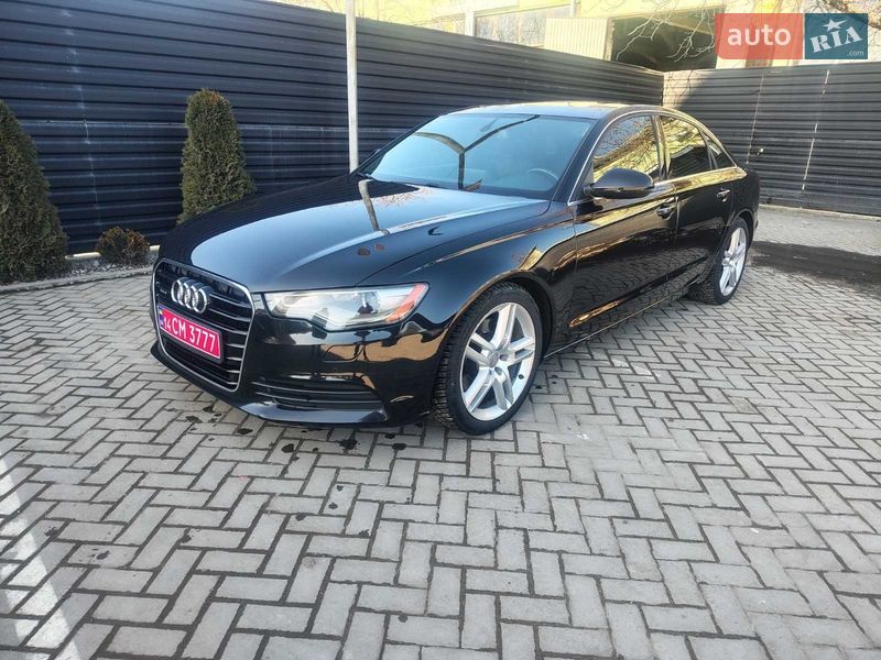 2014 Audi A6, VIN WAUGFAFC0EN046178:plate — фото 1 (autoria)