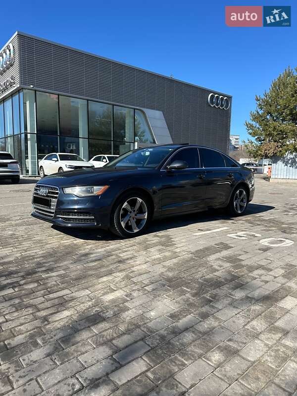 2012 Audi A6, VIN WAUGFAFC6DN060522:plate — фото 1 (autoria)