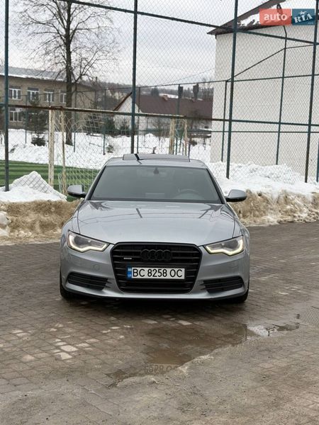 2013 Audi A6, VIN WAUGFAFCXEN052358:plate — фото 1 (autoria)