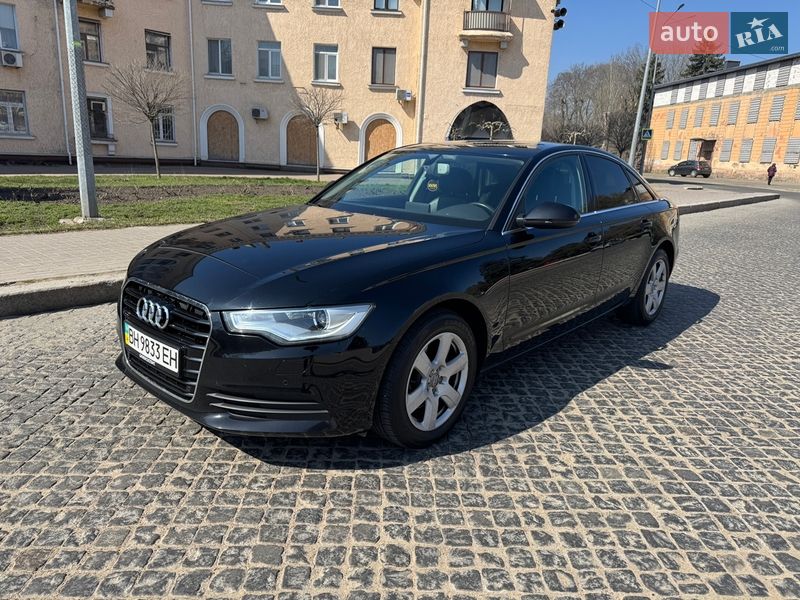 2012 Audi A6, VIN WAUZZZ4G8DN069873:plate — фото 1 (autoria)