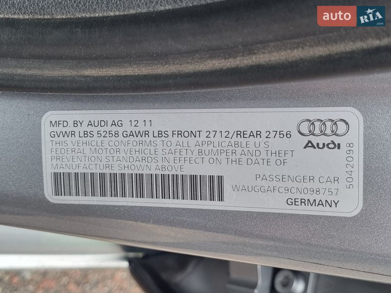Седан Audi A6 2011 в Ирпене фото 8 Седан Audi A6 2011 в Ирпене