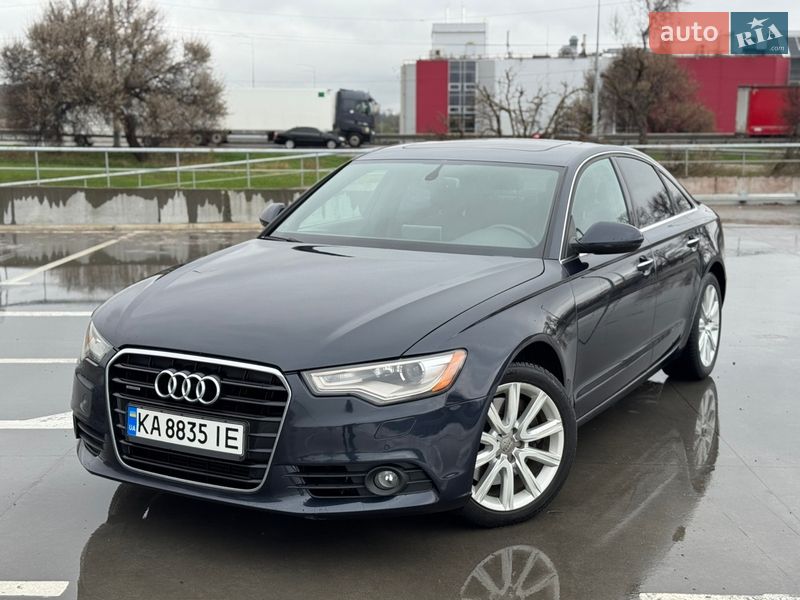 2014 Audi A6, VIN WAUGFAFC2FN013832:plate — фото 1 (autoria)