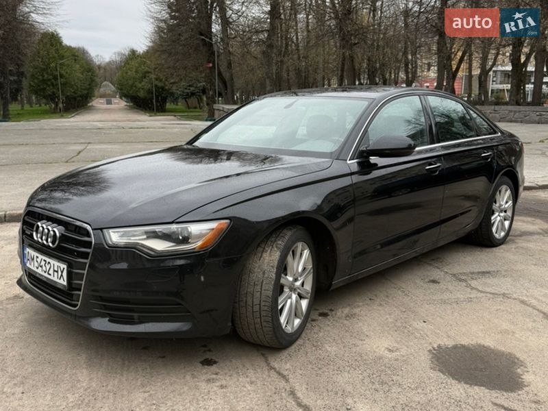 2014 Audi A6, VIN WAUGFAFC5FN019995:plate — фото 1 (autoria)