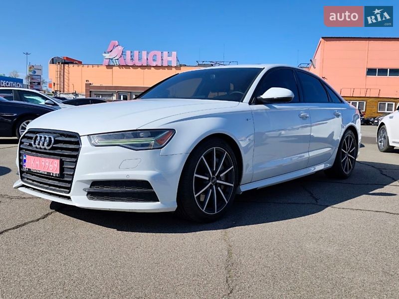 AUTO.RIA – Продам Ауді А6 2018 бензин 2.0 седан бу у Києві, ціна