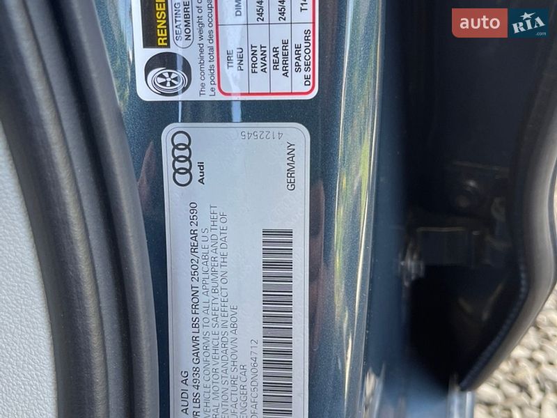 Седан Audi A6 2012 в Луцке