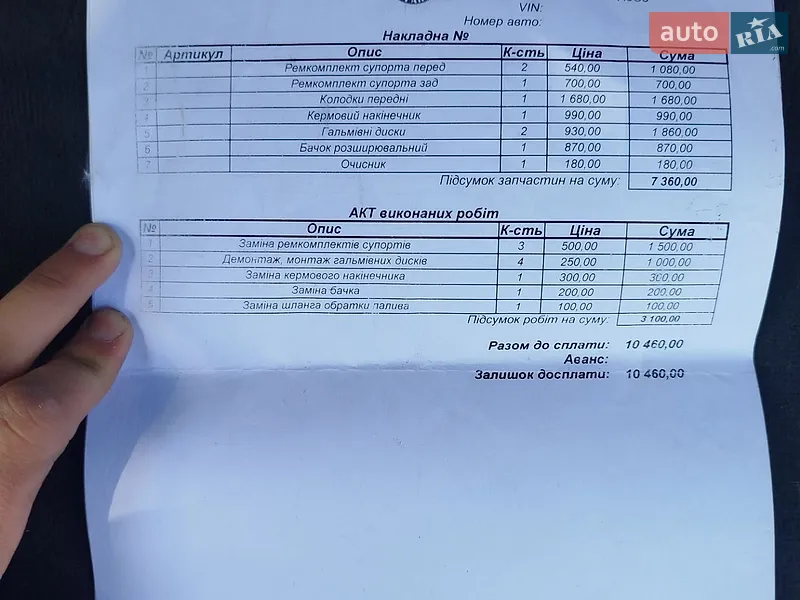 Универсал Audi A6 2002 в Кицмани документ