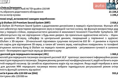 Седан Audi A6 2025 в Львові