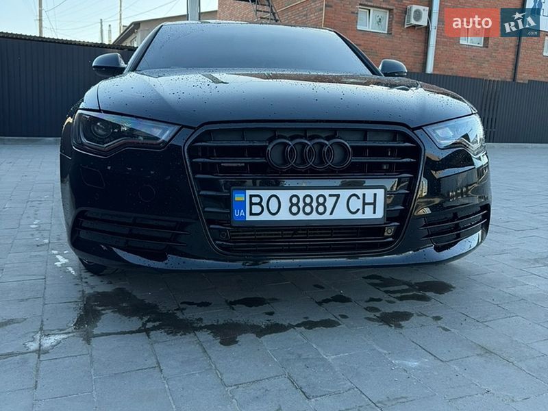 2012 Audi A6, VIN WAUGFAFC1DN055728:plate — фото 1 (autoria)