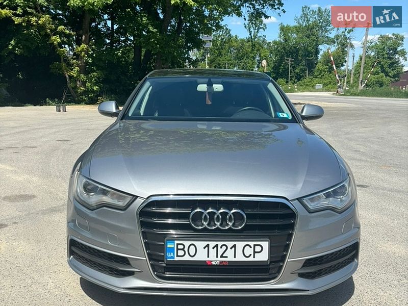 2014 Audi A6, VIN WAUFGAFC5FN013185:plate — фото 1 (autoria)