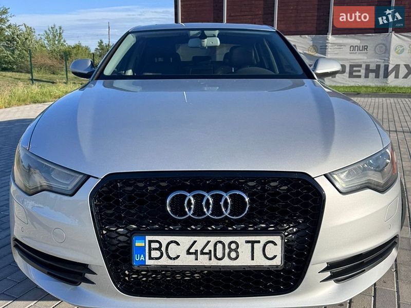 2012 Audi A6, VIN WAUGFAFC4DN075827:plate — фото 1 (autoria)