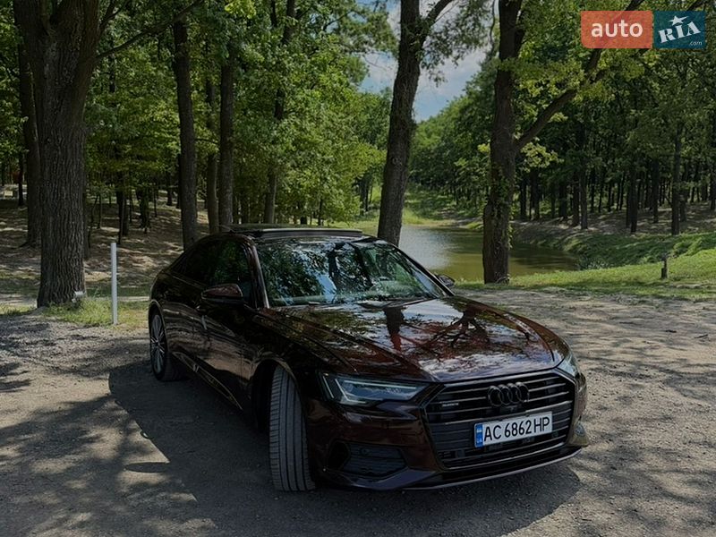 2020 Audi A6, VIN WAUE8AF28LN085221:plate — фото 1 (autoria)