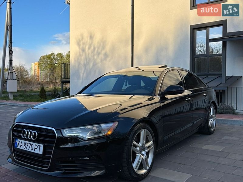 2014 Audi A6, VIN WAUGFAFC9FN035214:plate — фото 1 (autoria)