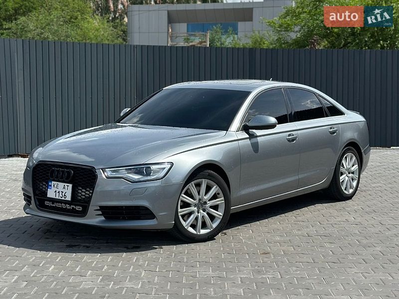 2014 Audi A6, VIN WAUGFAFC0FN016096:plate — фото 1 (autoria)