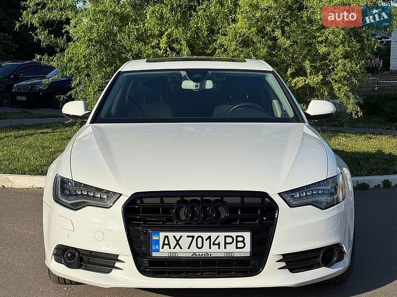 2014 Audi A6, VIN WAUZZZ4G6FN016270:plate — фото 1 (autoria)