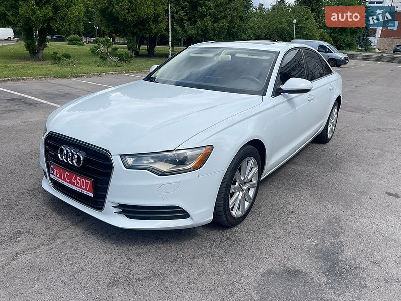 2014 Audi A6, VIN WAUGFAFC9EN033185:plate — фото 1 (autoria)