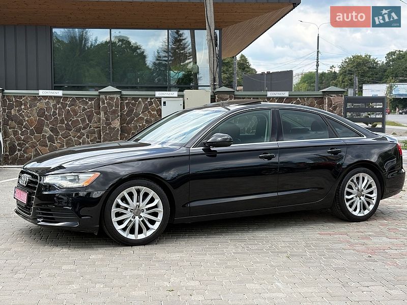 2013 Audi A6, VIN WAUGFAFC5DN105272:plate — фото 1 (autoria)