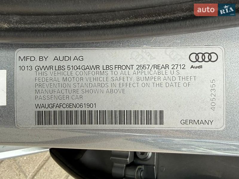 Седан Audi A6 2014 в Львове
